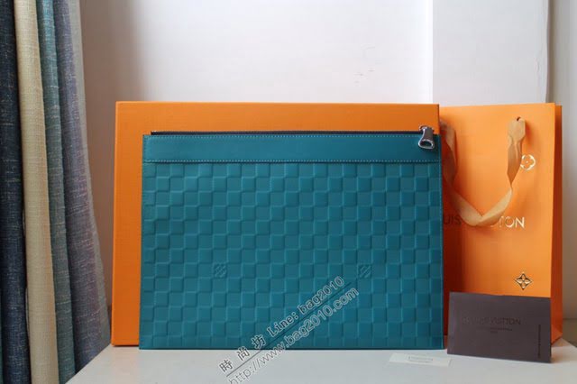 lv手包 M60112壓格 Pochette Apollo手袋 lv小牛皮男士手拿包  lvqb1391